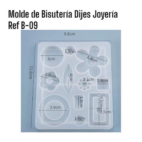 REF B-09 MOLDE DE JOYERIA DIJES