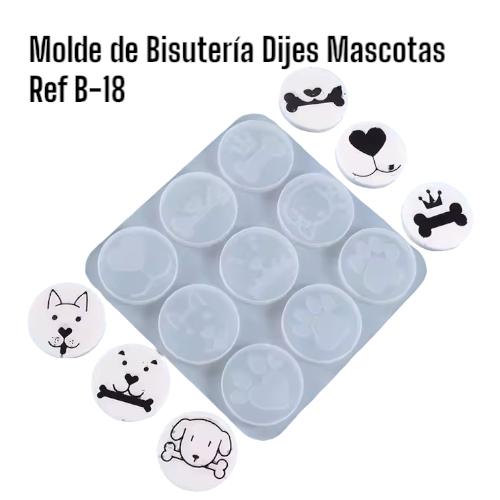 B-18 MOLDE MASCOTAS DIJES