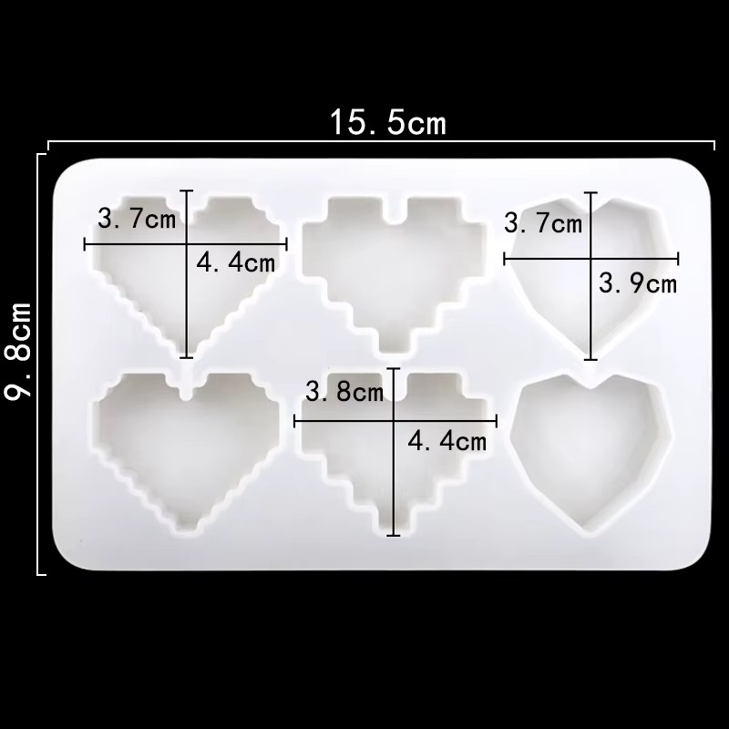 B-29 MOLDE DE CORAZON - Imagen 3