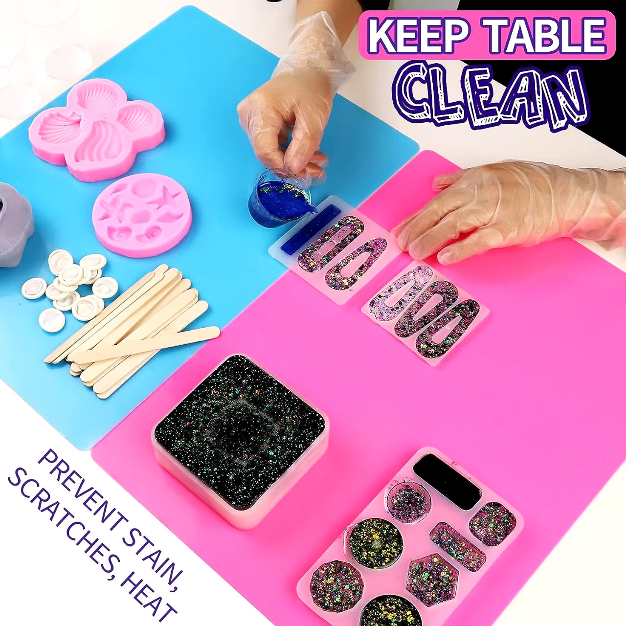 TAPETE DE SILICONA PARA RESINA EPOXICA - Imagen 4