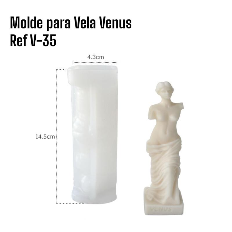 V-35 MOLDE PARA VELAS VENUS