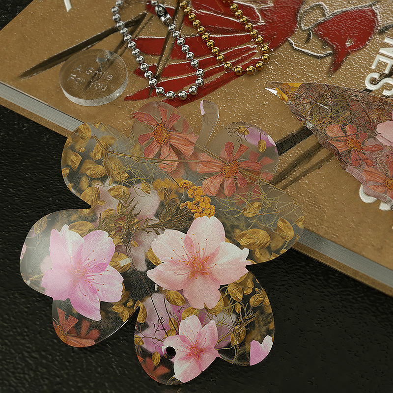 REF B-126 MOLDE DE BISUTERIA ARETES HOJAS FLORES - Imagen 5