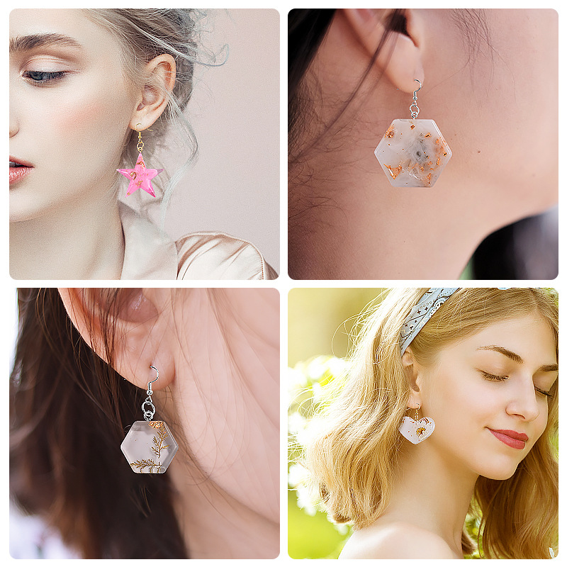 B-69 MOLDE DE BISUTERIA DIJES O ARETES DE CORAZONES - Imagen 3