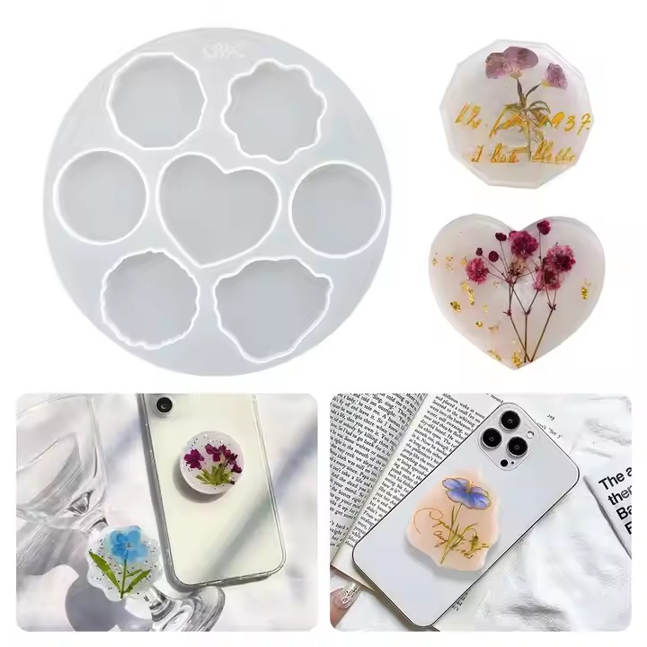 B-30 MOLDE DE BISUTERÍA POP SOCKET - Imagen 5