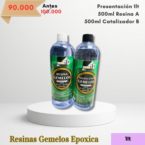 resina gemelos 1lt